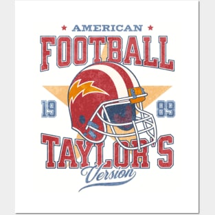 Taylor's Version NFL Football 1989 Posters and Art